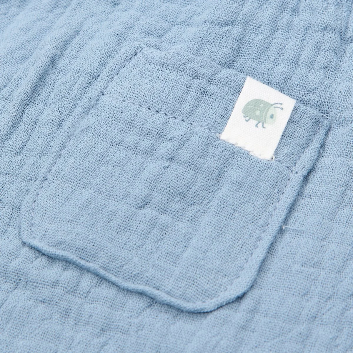 Korte broek blauw Stone Blue - Image 4