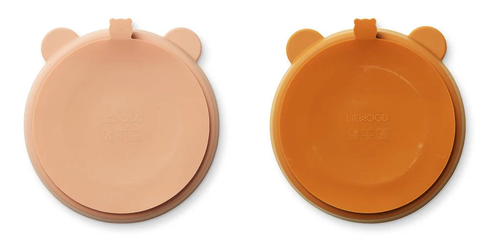 Liewood Babybord Mustard/Tuscany 2St - Image 3