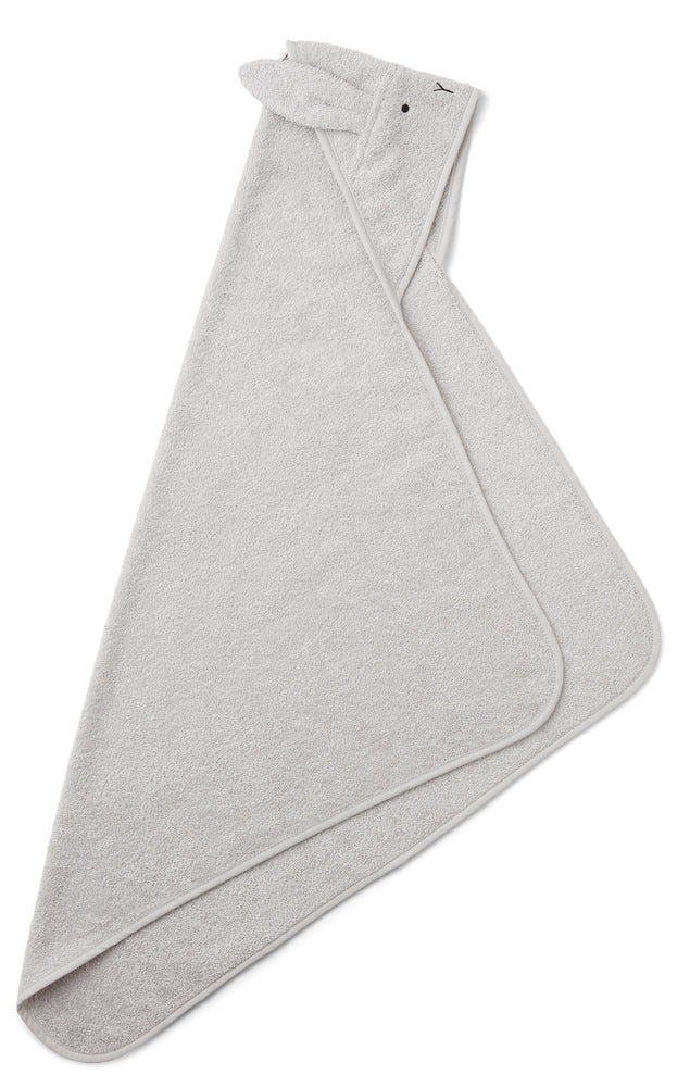 Liewood Badcape Baby Albert Rabbit Dumbo Grey - Image 2