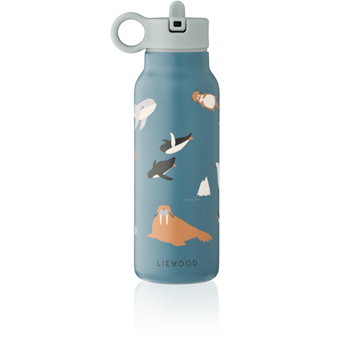 Liewood Waterfles Falk 350Ml Arctic Sea/Ocean View