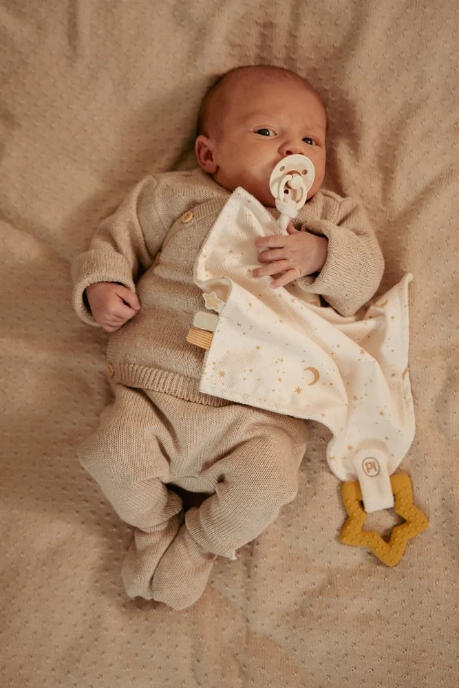 Little Dutch Baby Broekje Gebreid Soft Beige Melee - Image 11