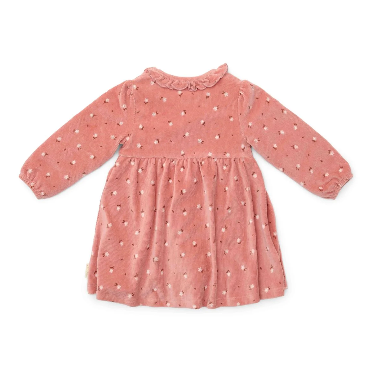 Little Dutch Baby Jurkje Lange Mouwen Warm Rose Flowers - Image 2