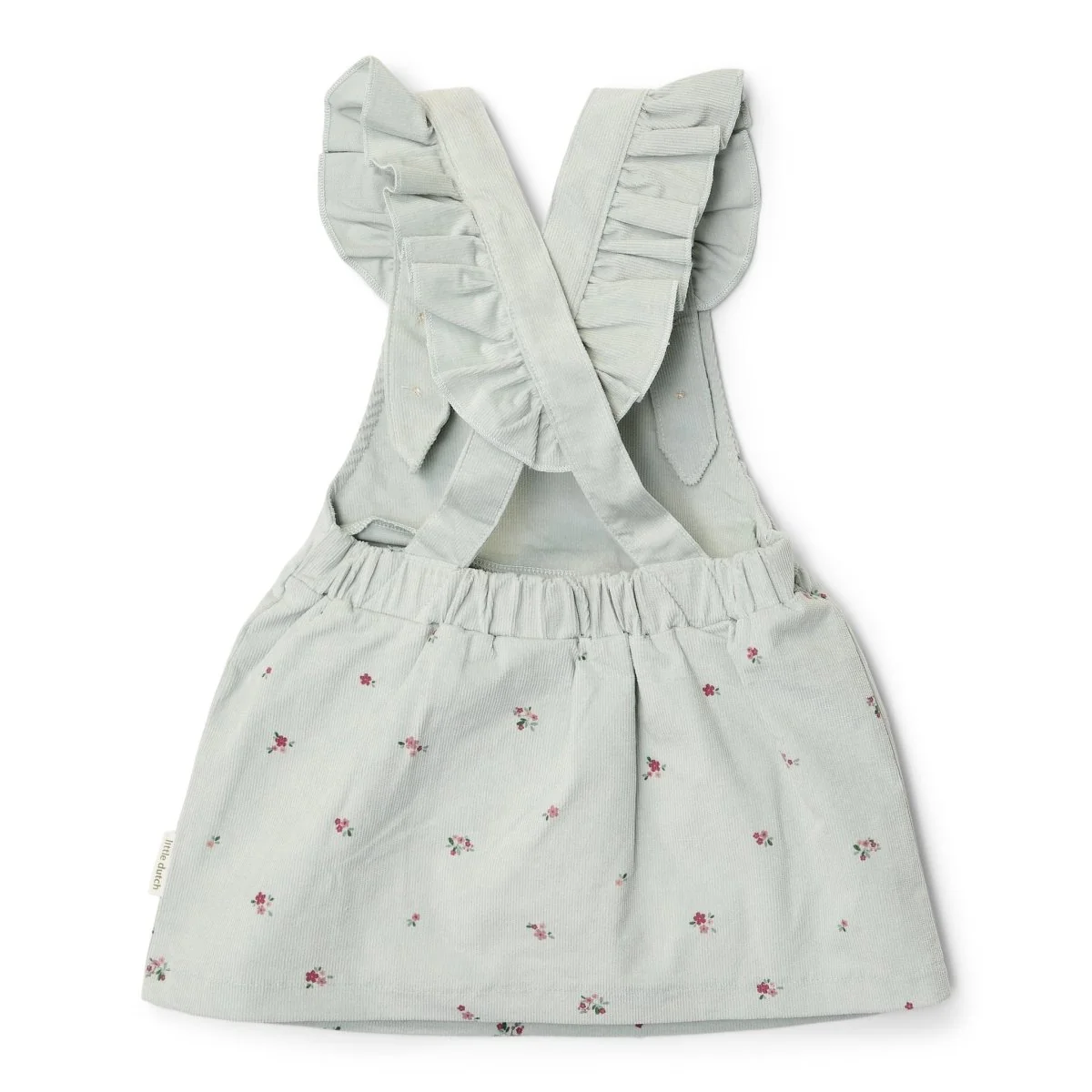 Little Dutch Baby Jurkje Mouwloos Fairy Green Flower - Image 2