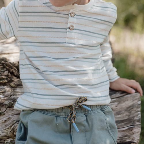 Little Dutch Baby Shirt Lange Mouw Multi Stripe - Image 4