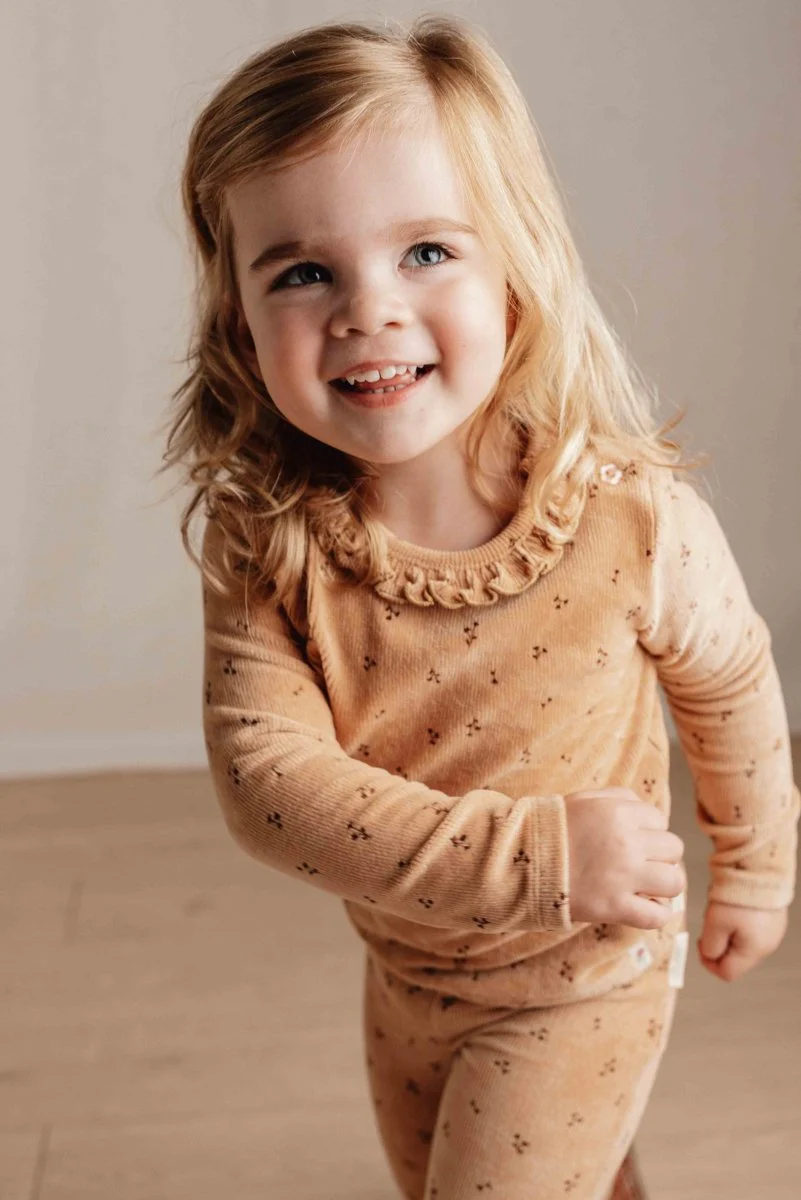 Little Dutch Baby Shirt Lange Mouwen Almond Blooming Flower - Image 5