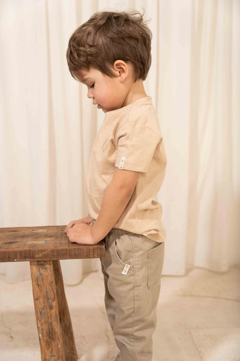 Little Dutch Baby Shirt Lange Mouwen Beige - Image 4