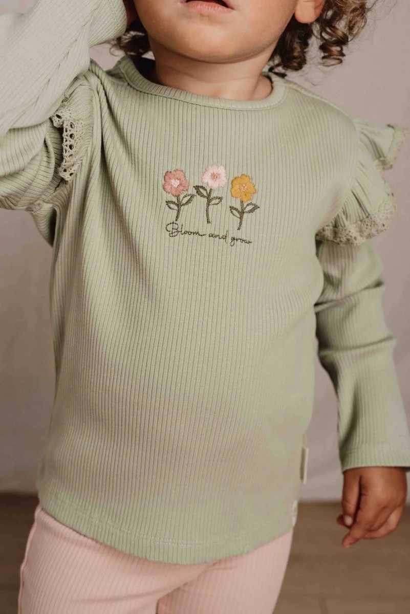 Little Dutch Baby Shirt Lange Mouwen Green - Image 3