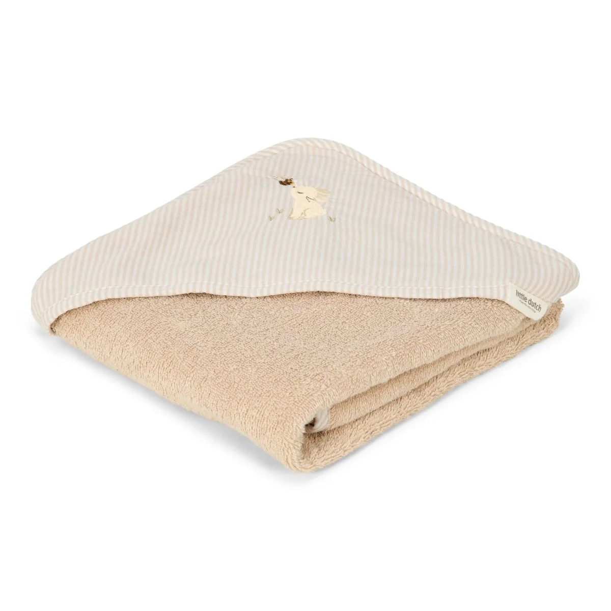 Little Dutch Badcape Baby Baby Bunny 75Cm - Image 2