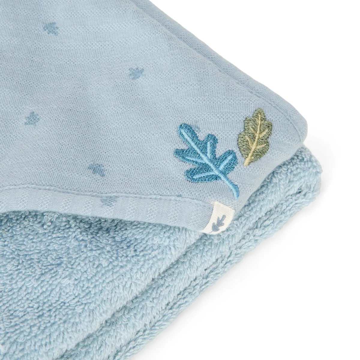 Little Dutch Badcape Baby Pure Denim Blue 100Cm - Image 5