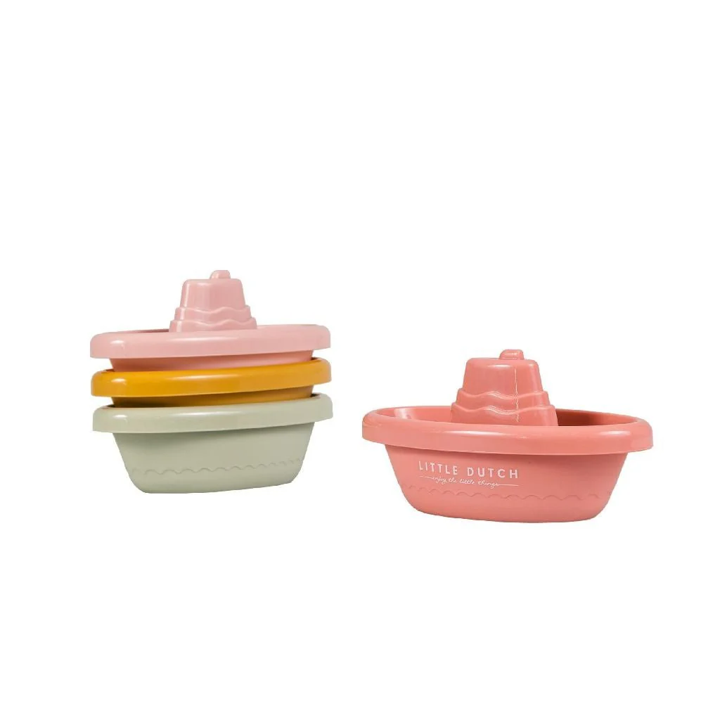 Little Dutch Badspeelgoed Bootjes Roze - Image 3