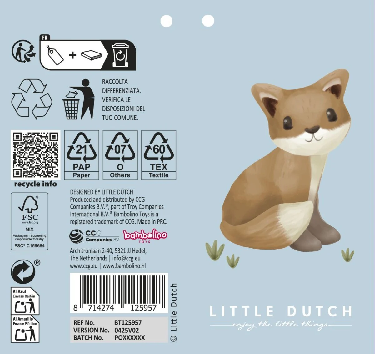 Little Dutch Etui Forest Friends - Image 6