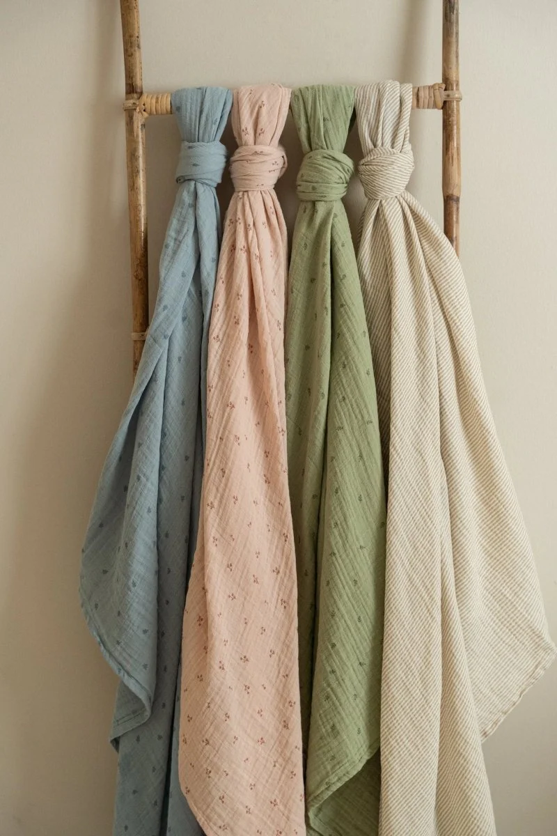 Little Dutch Hydrofiele Doek Pure Soft Beige 120Cm - Image 9