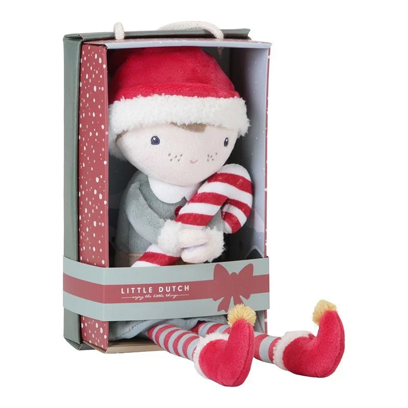 Little Dutch Knuffelpop Jim Kerst 35cm - Image 4
