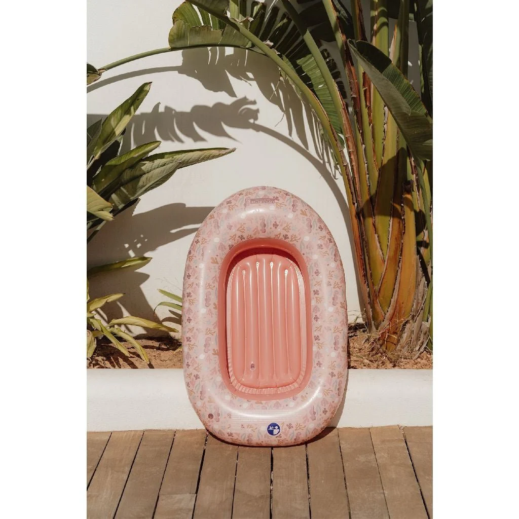 Little Dutch Opblaasboot Ocean Dreams Pink 100X67cm - Image 5