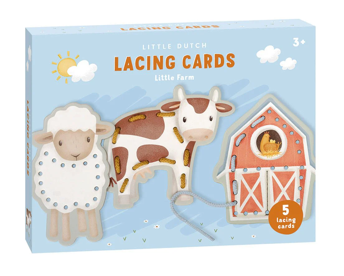 Little Dutch Rijgkaarten Little Farm - Image 10