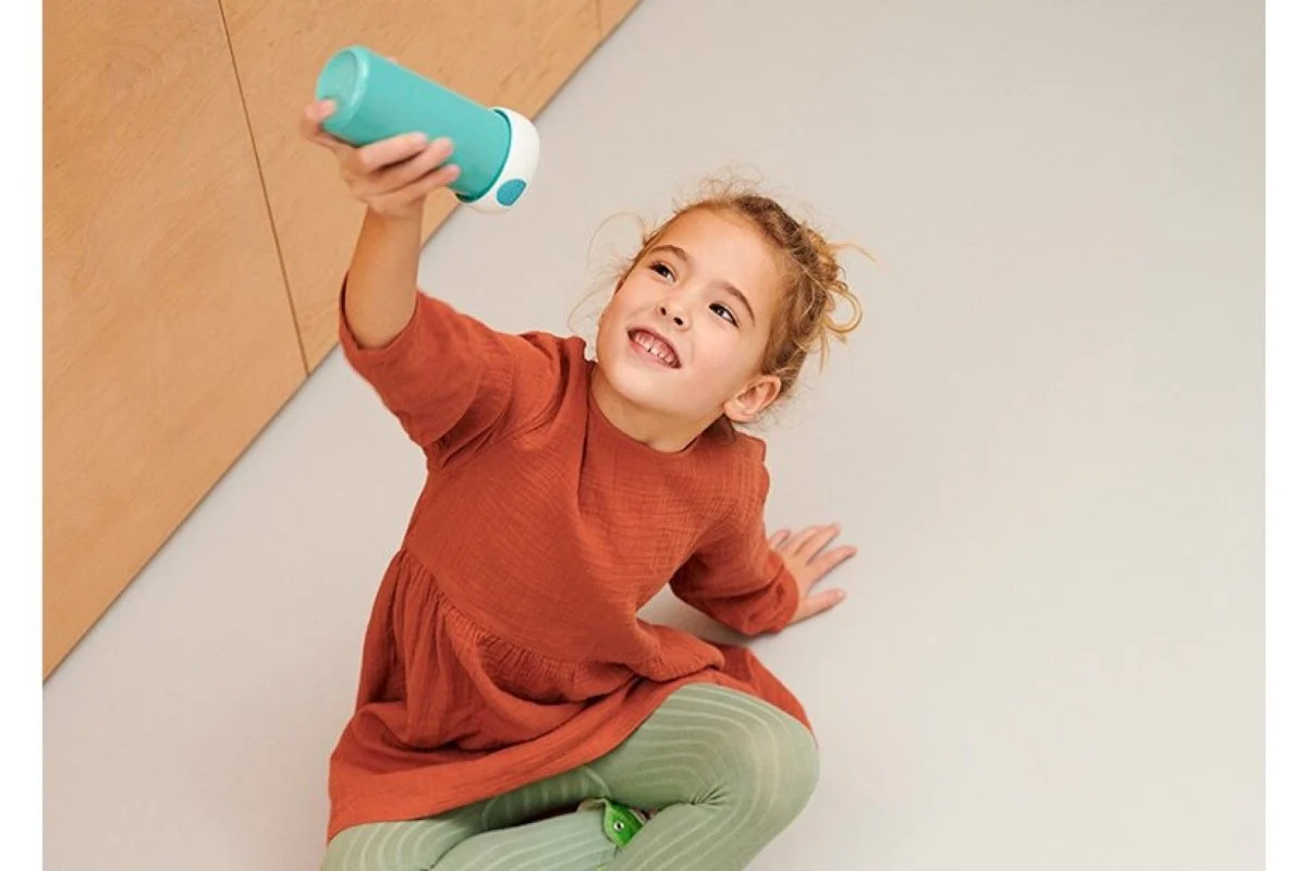 Little Dutch Schoolbeker Campus 300ml Flowers & Butterflies - Image 6