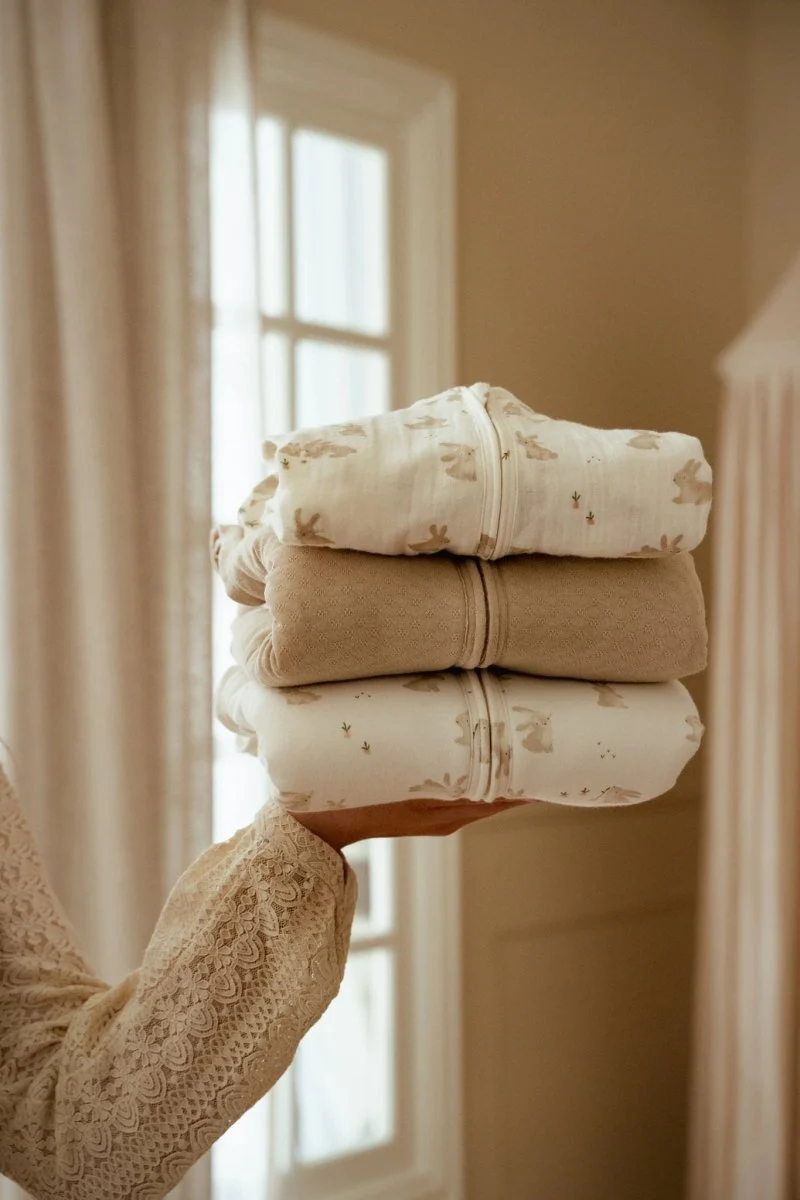 Little Dutch Slaapzak Baby Winter Soft Beige - Image 7