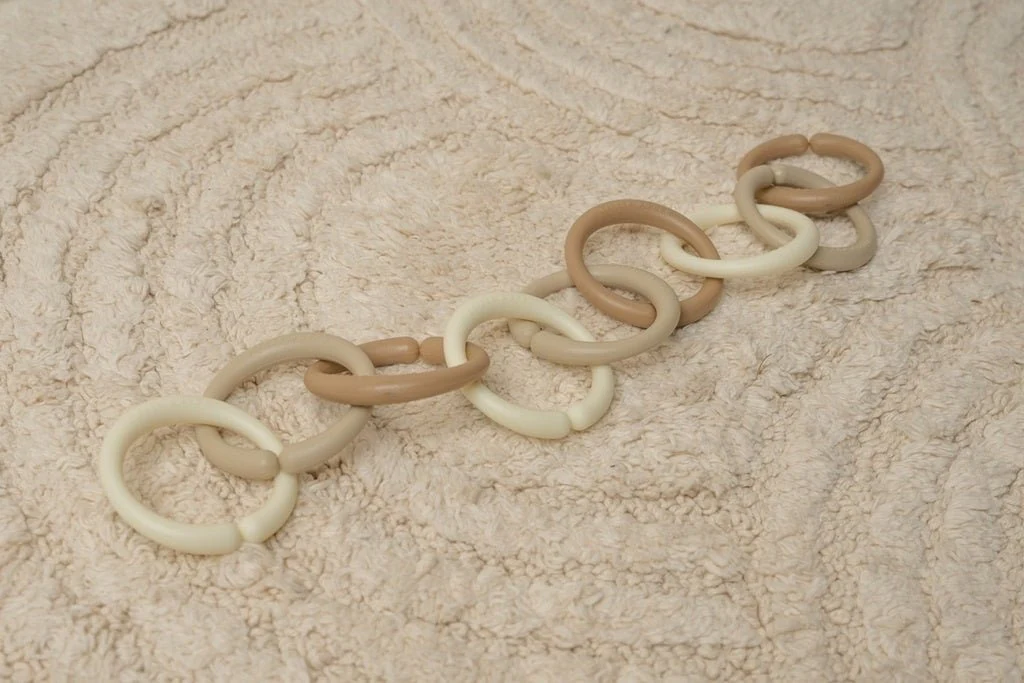 Little Dutch Speelgoed Ringen Beige - Image 7