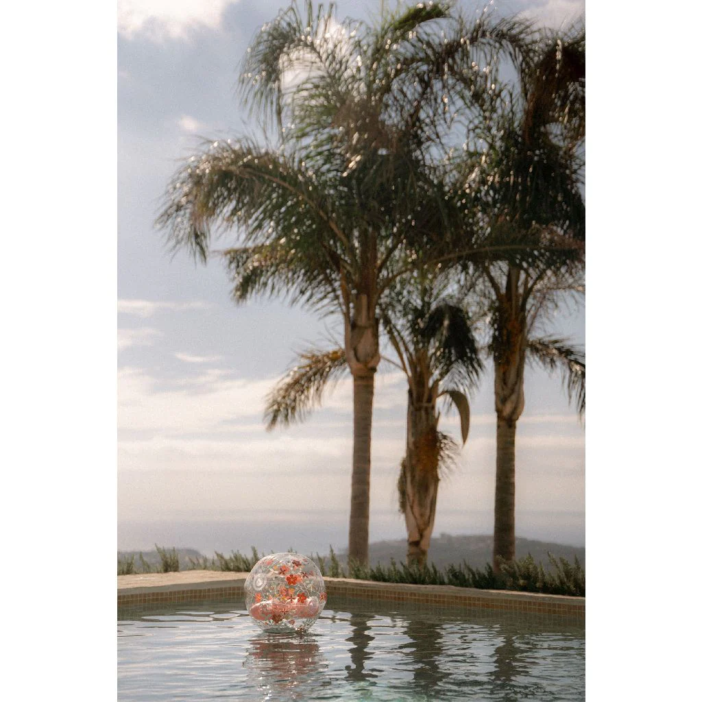 Little Dutch Strandbal Pink Flower 3D Figuur - Image 2