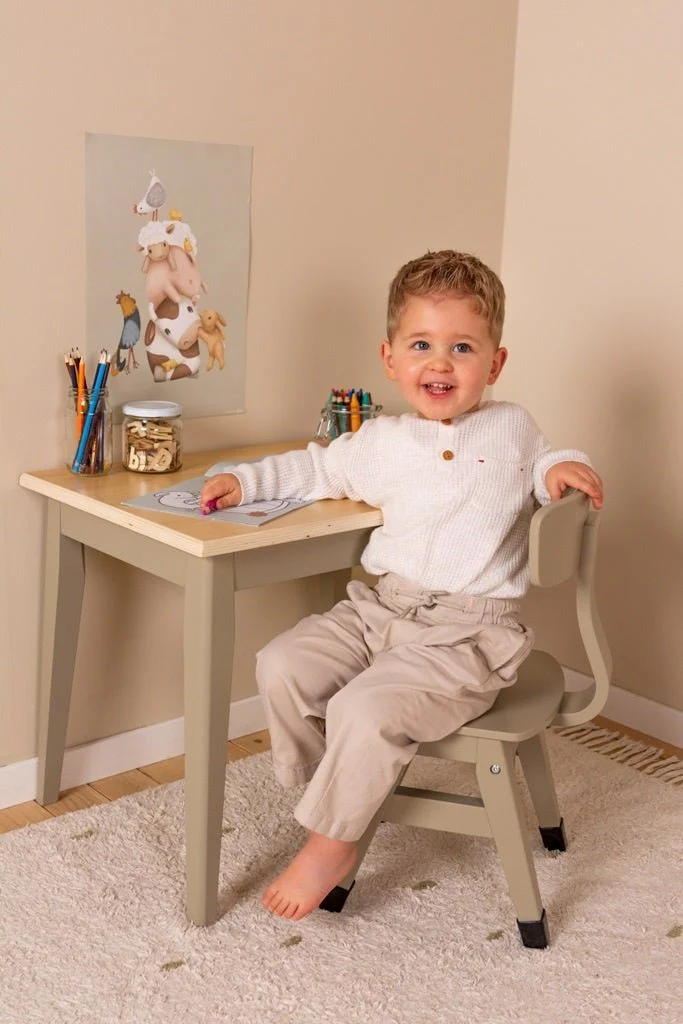 Little Dutch Tafel School Olive - Image 2