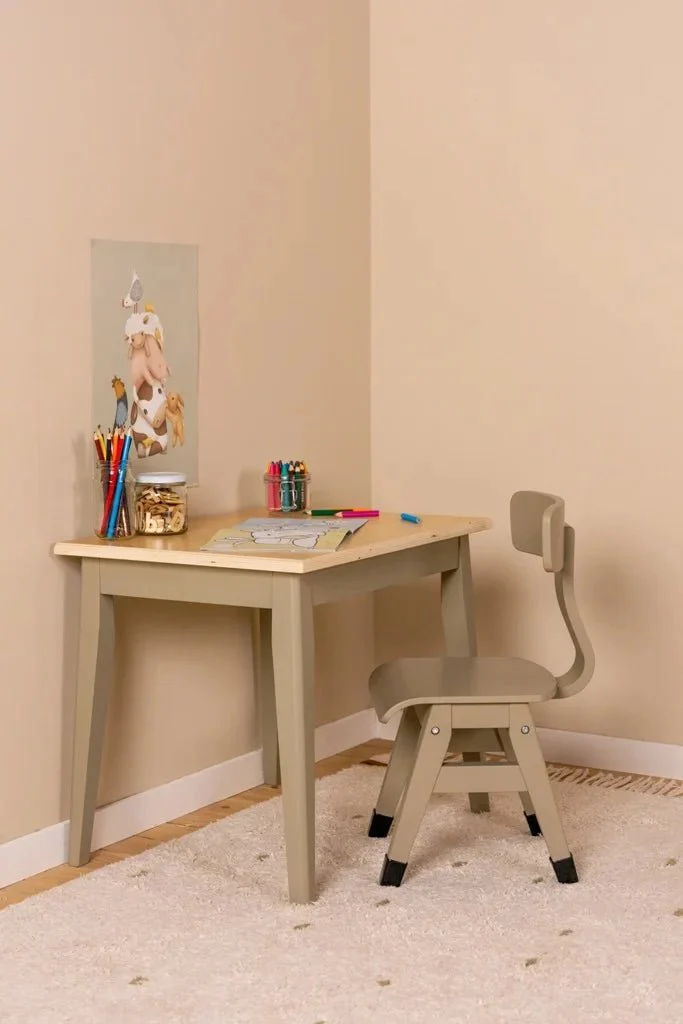 Little Dutch Tafel School Olive - Image 4