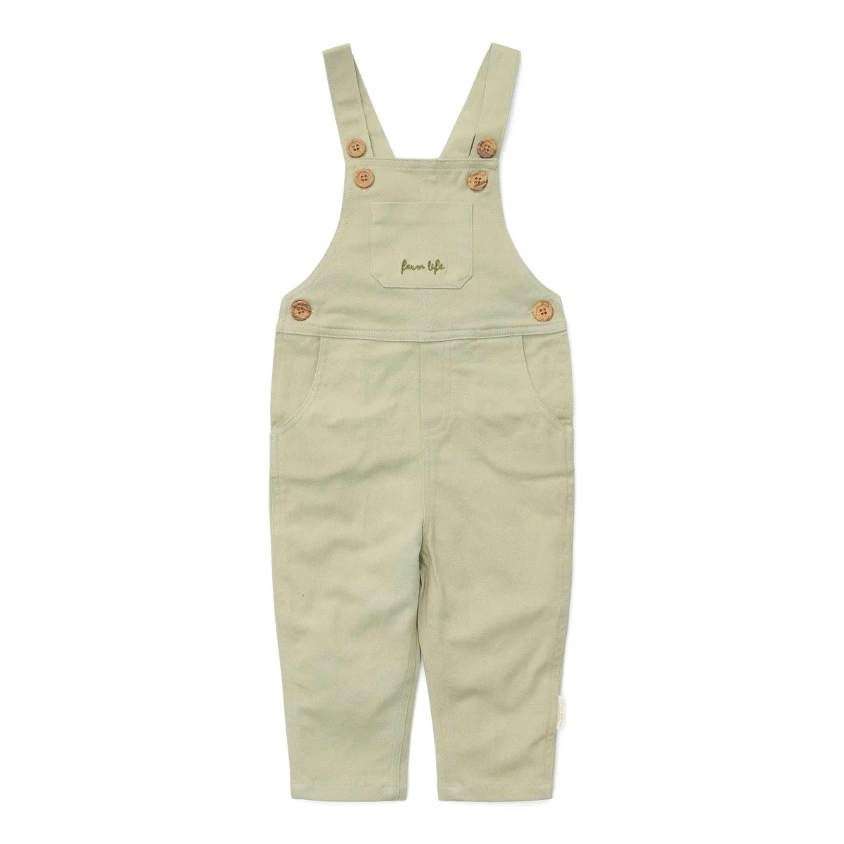 Little Dutch Tuinbroekje Winter Green Boys