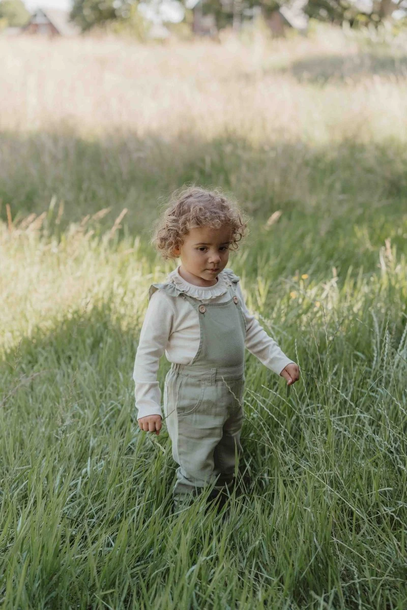 Little Dutch Tuinbroekje Winter Green Girls - Image 3