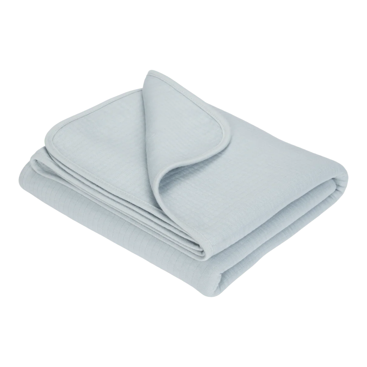 Little Dutch Wiegdeken Zomer Pure Soft Blue - Image 2