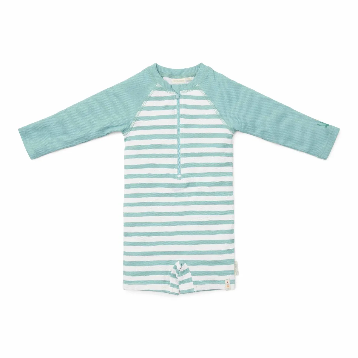 Little Dutch Zwempak Kind Lange Mouwen Stripes Surf Blue