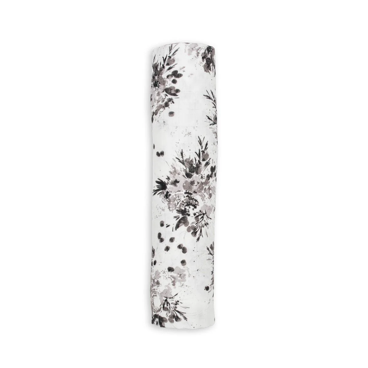 Lulujo Hydrofiele Doek Black Foral 120x120cm - Image 4