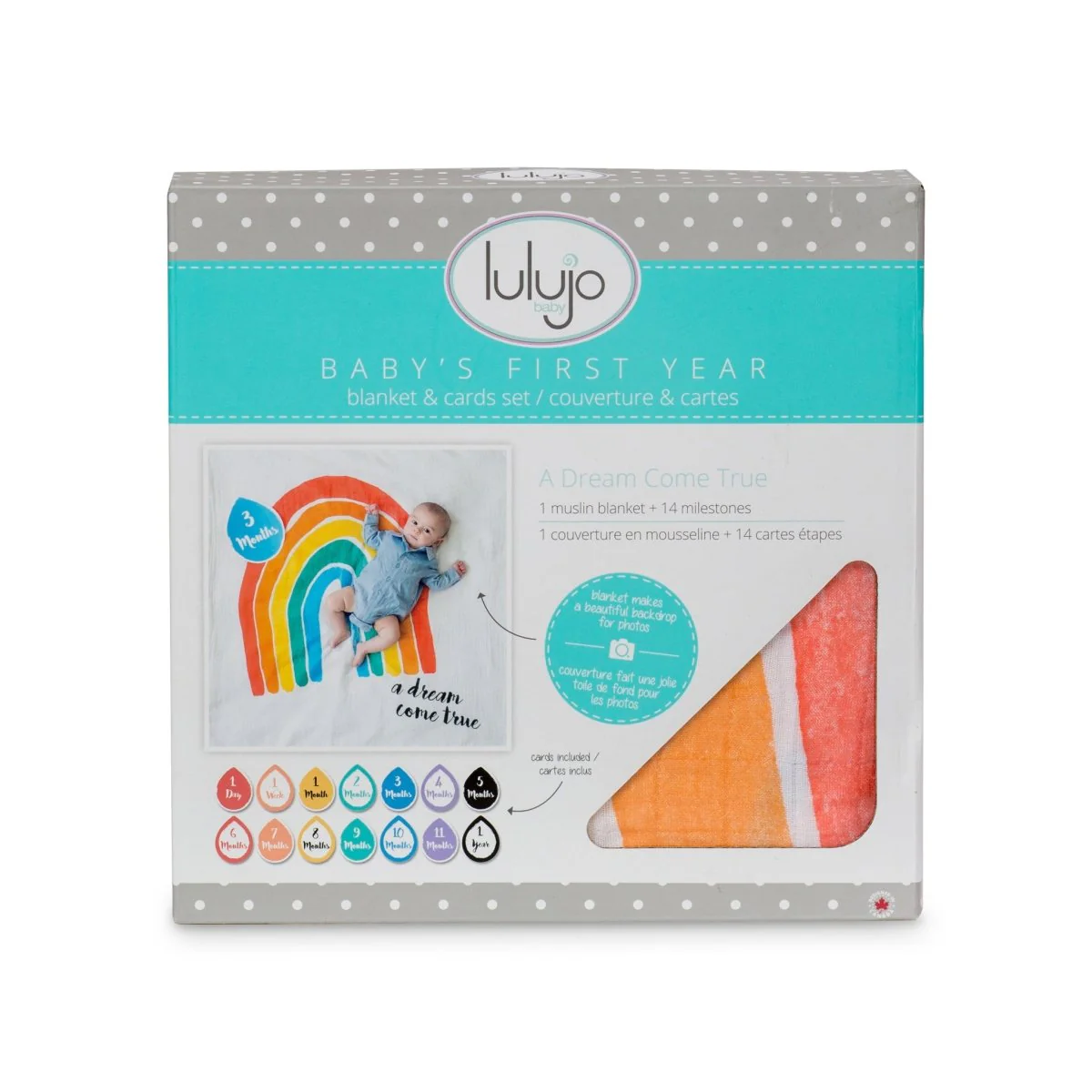 Lulujo Mijlpaalkaarten A Dream Come True - Image 2
