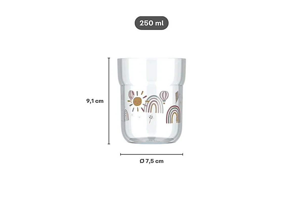 Mepal Bekertje Mio Sunshine & Rainbow 250Ml - Image 3