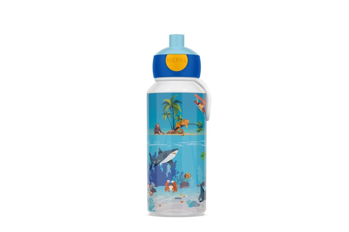 Mepal Drinkbeker Pop-Up Campus Tropical Ocean 400Ml