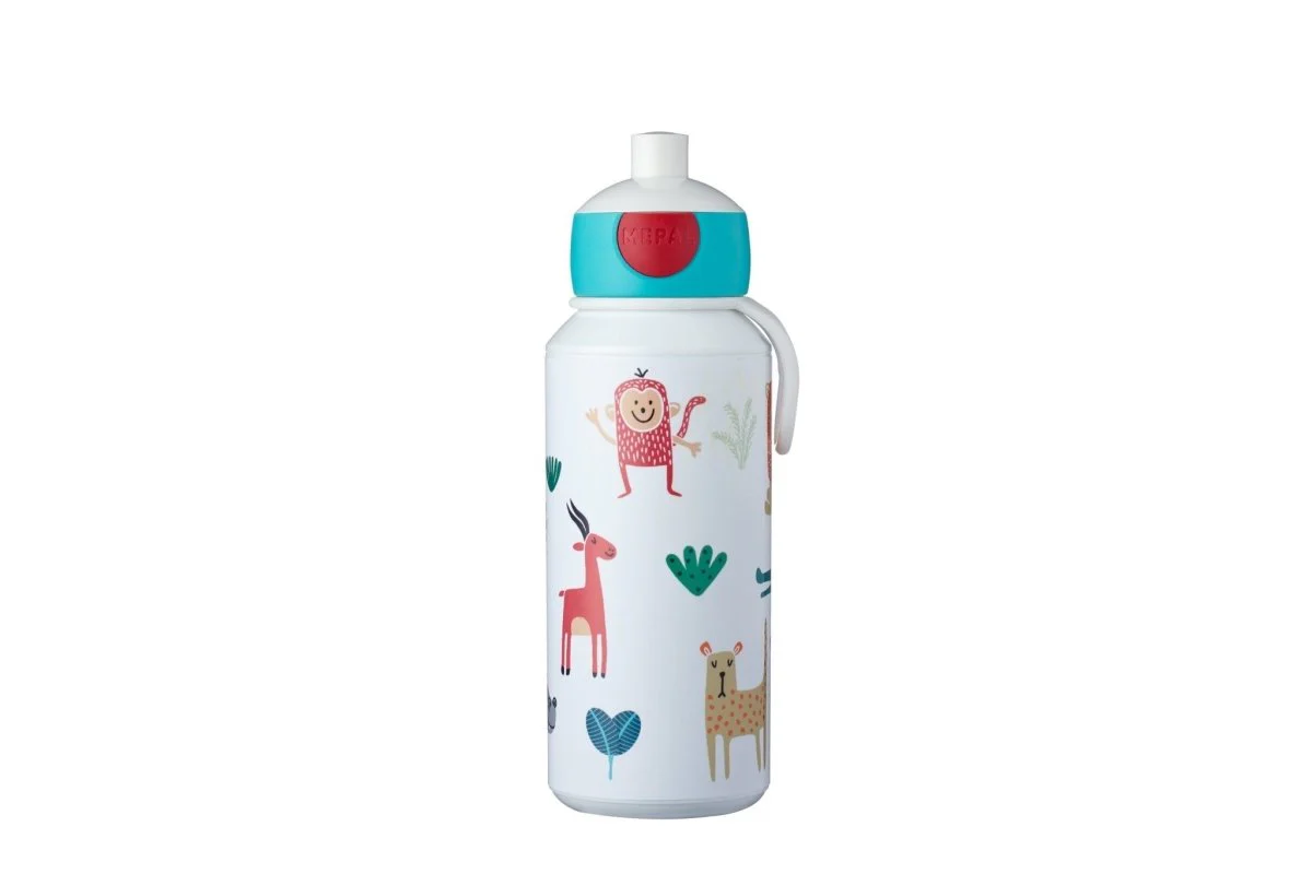 Mepal Drinkfles Pop-Up Campus Aanimal Friends 400Ml