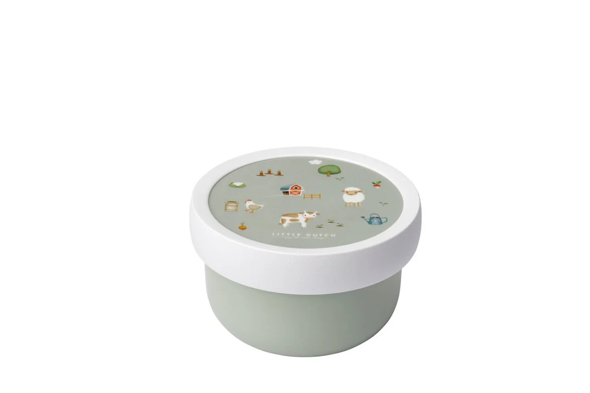 Mepal Fruitbox Campus Little Farm Met Vork 300Ml