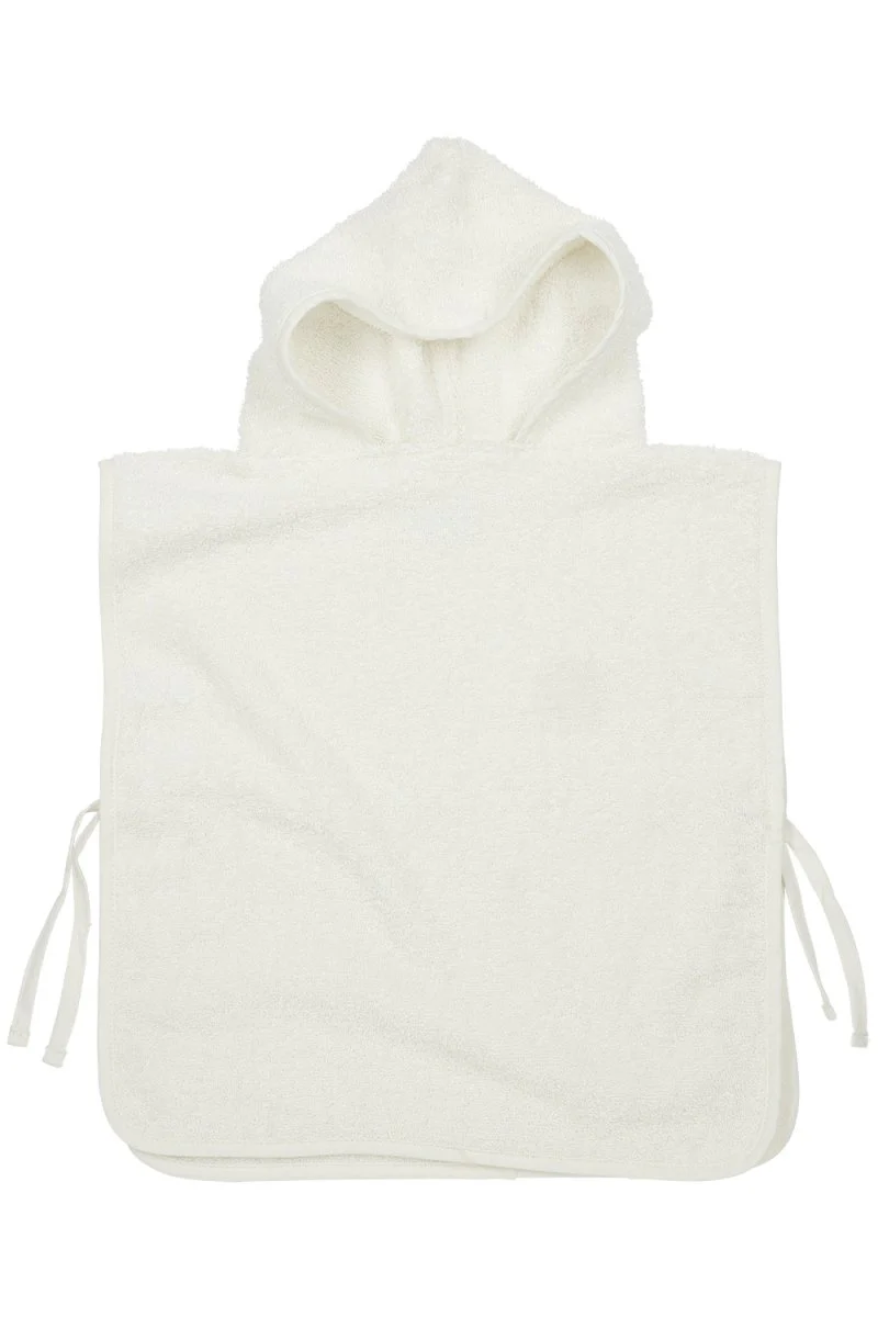 Meyco Badponcho 1-3 Jaar Basic Badstof Offwhite