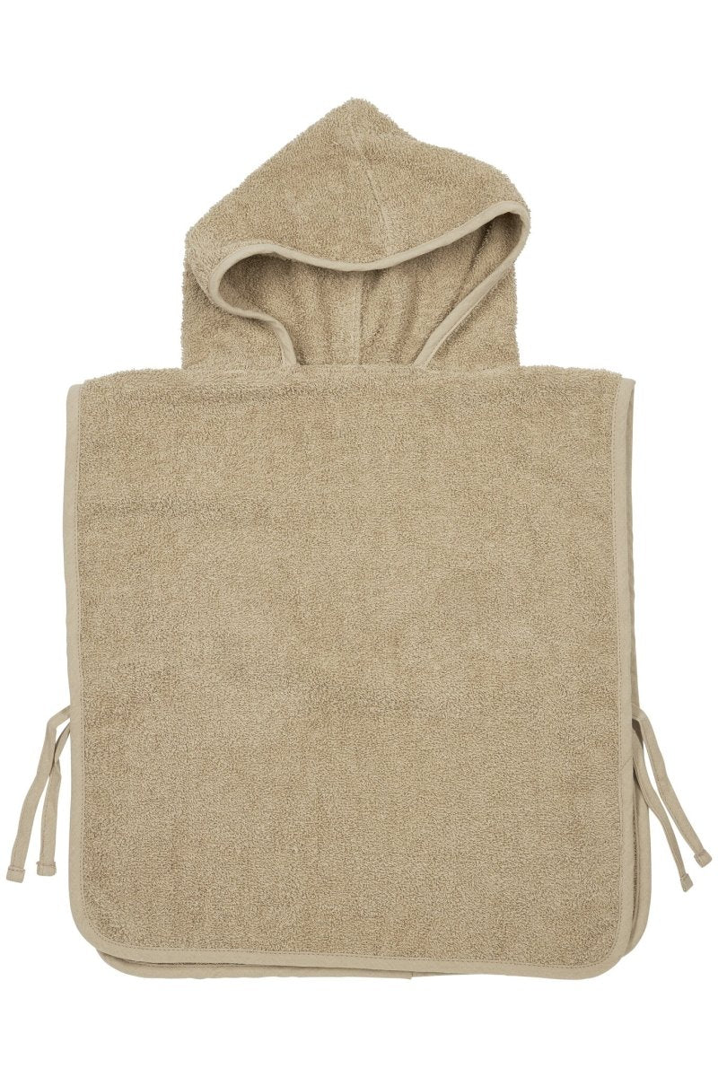 Meyco Badponcho 1-3 Jaar Basic Badstof Sand