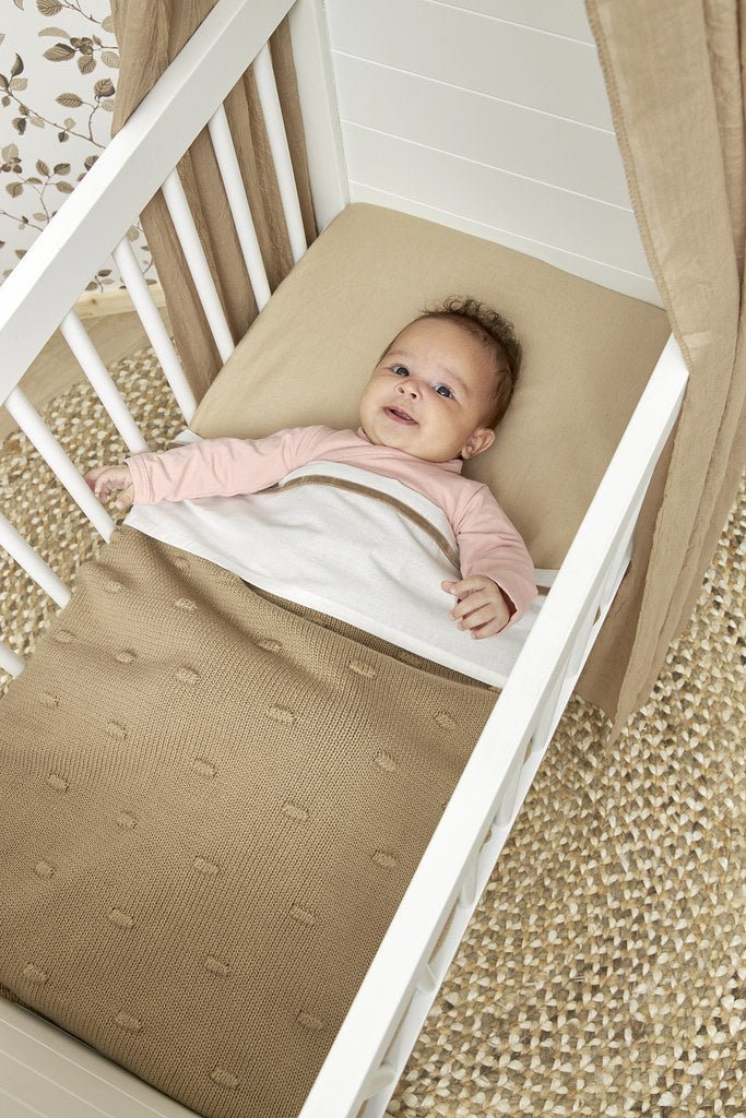 Meyco Hoeslaken Jersey 2St 60X120 Sand - Image 4