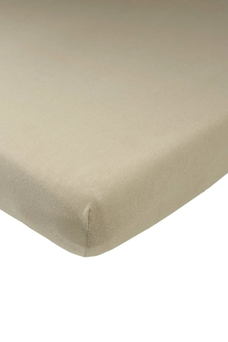 Meyco Hoeslaken Jersey Boxmatras 75X95cm Taupe - Image 2