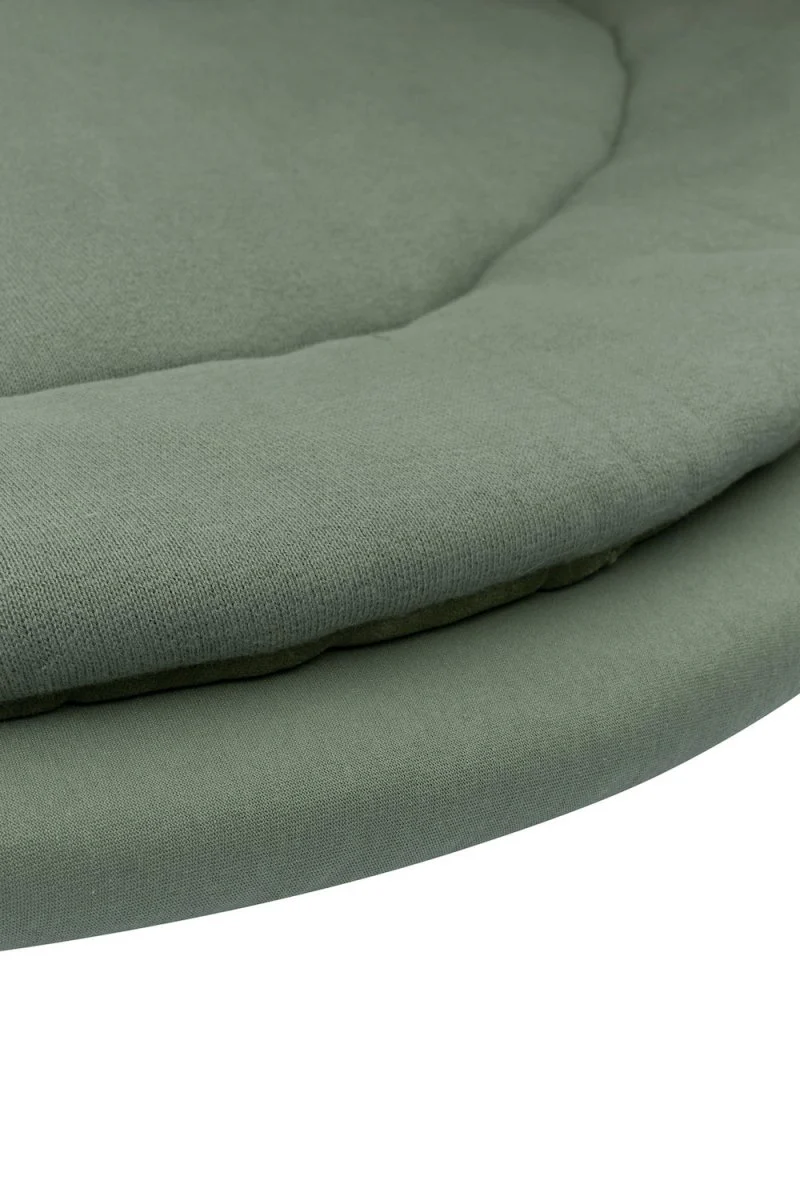 Meyco Hoeslaken Jersey Boxmatras Rond 90/95cm Forest Green - Image 3