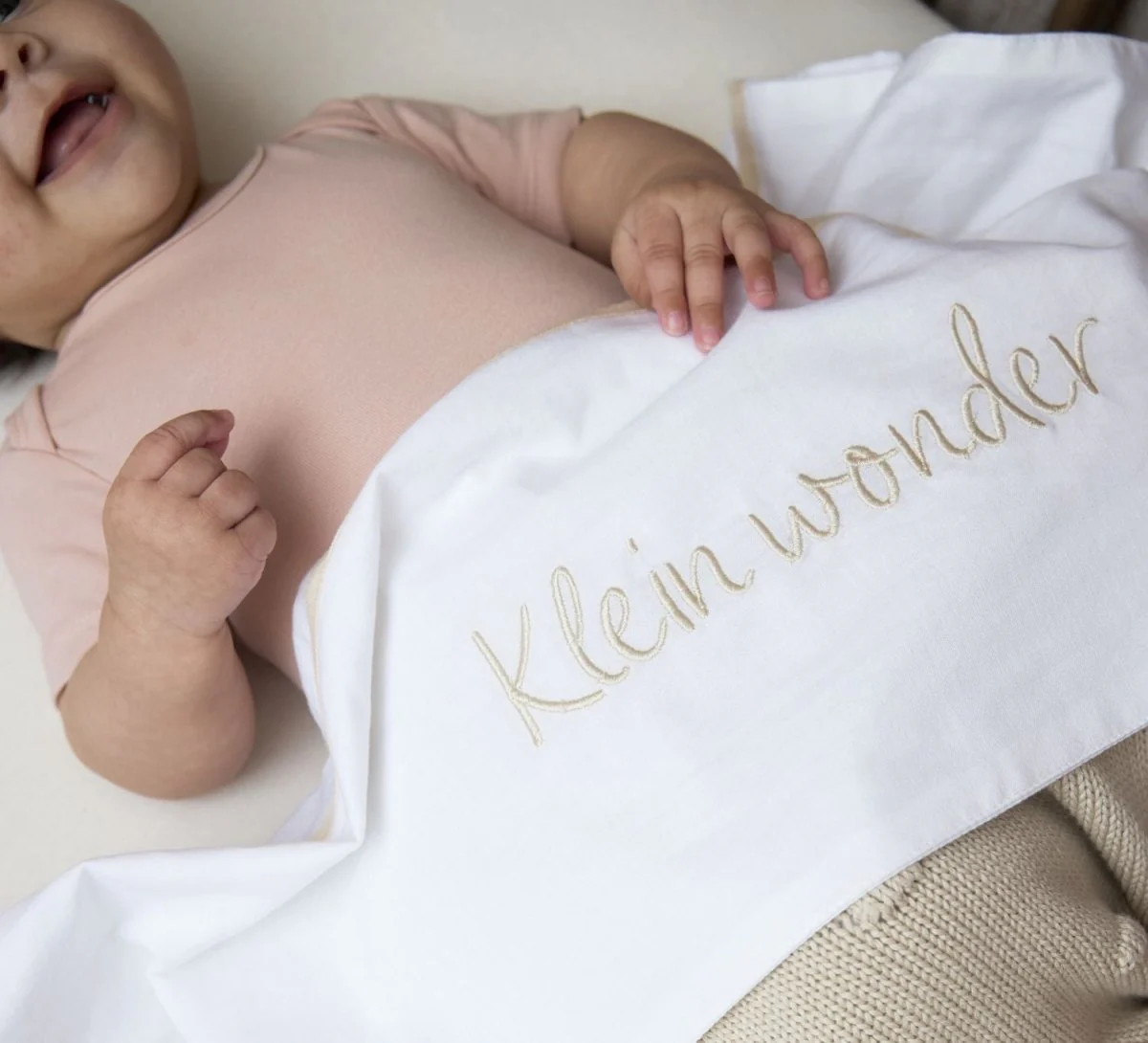 Meyco Ledikantlaken Klein Wonder Soft Sand 100X150Cm - Image 3