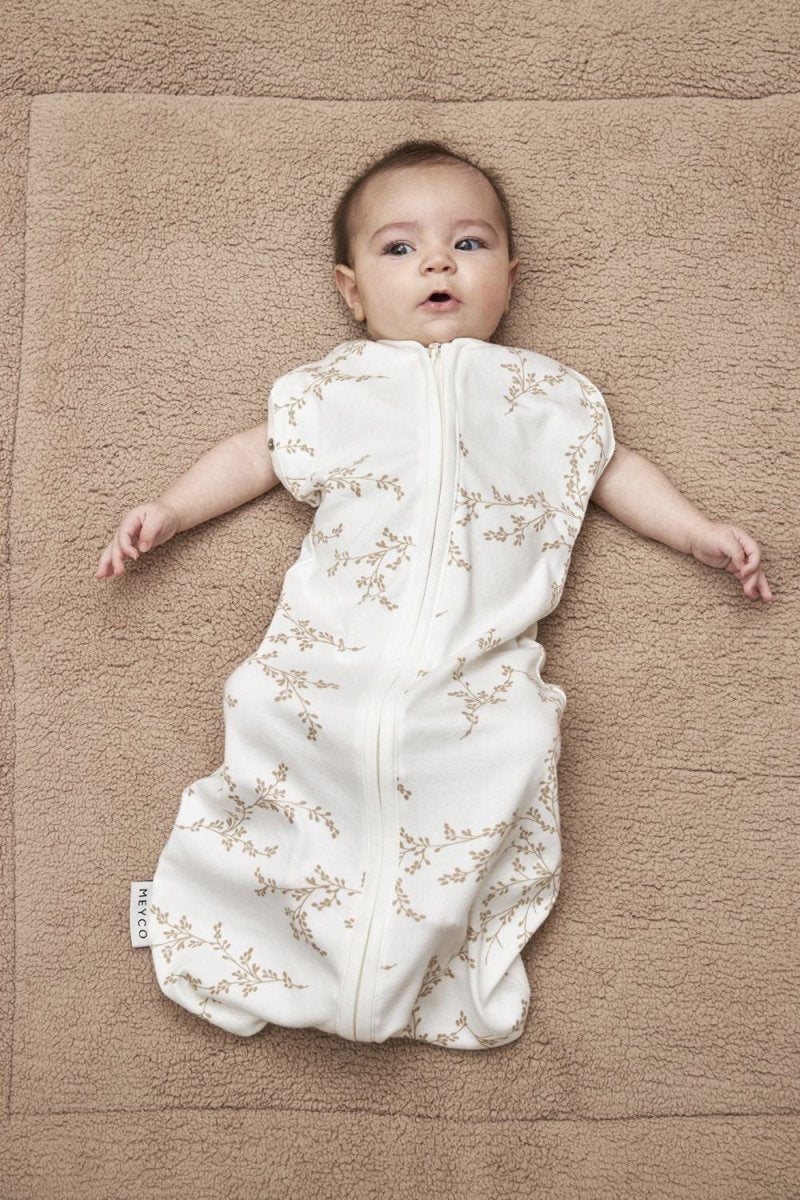 Meyco Slaapzak Baby Branches Zomer Sand 70cm - Image 5