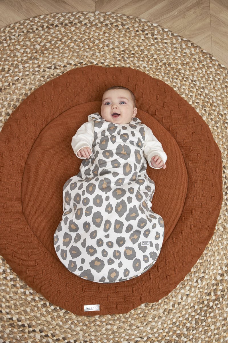 Meyco Slaapzak Baby Winter Rond Panter Neutral - Image 3