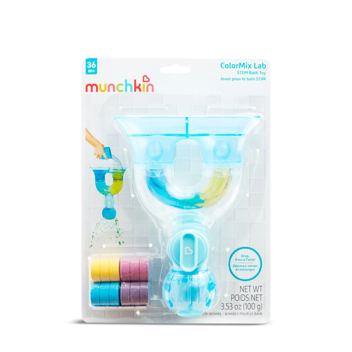 Munchkin Badspeelgoed Colourmix Labaratorium - Image 5
