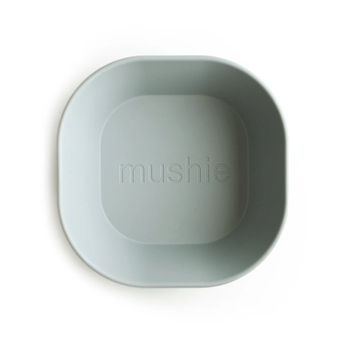Mushie Baby Kom Vierkant Sage 2st