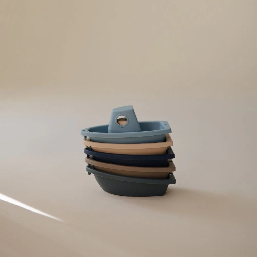 Mushie Badspeelgoed Boats Ocean - Image 2
