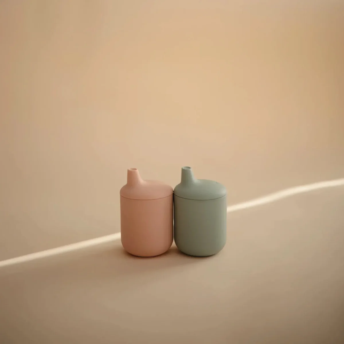 Mushie Drinkbeker Met Tuit Blush - Image 2
