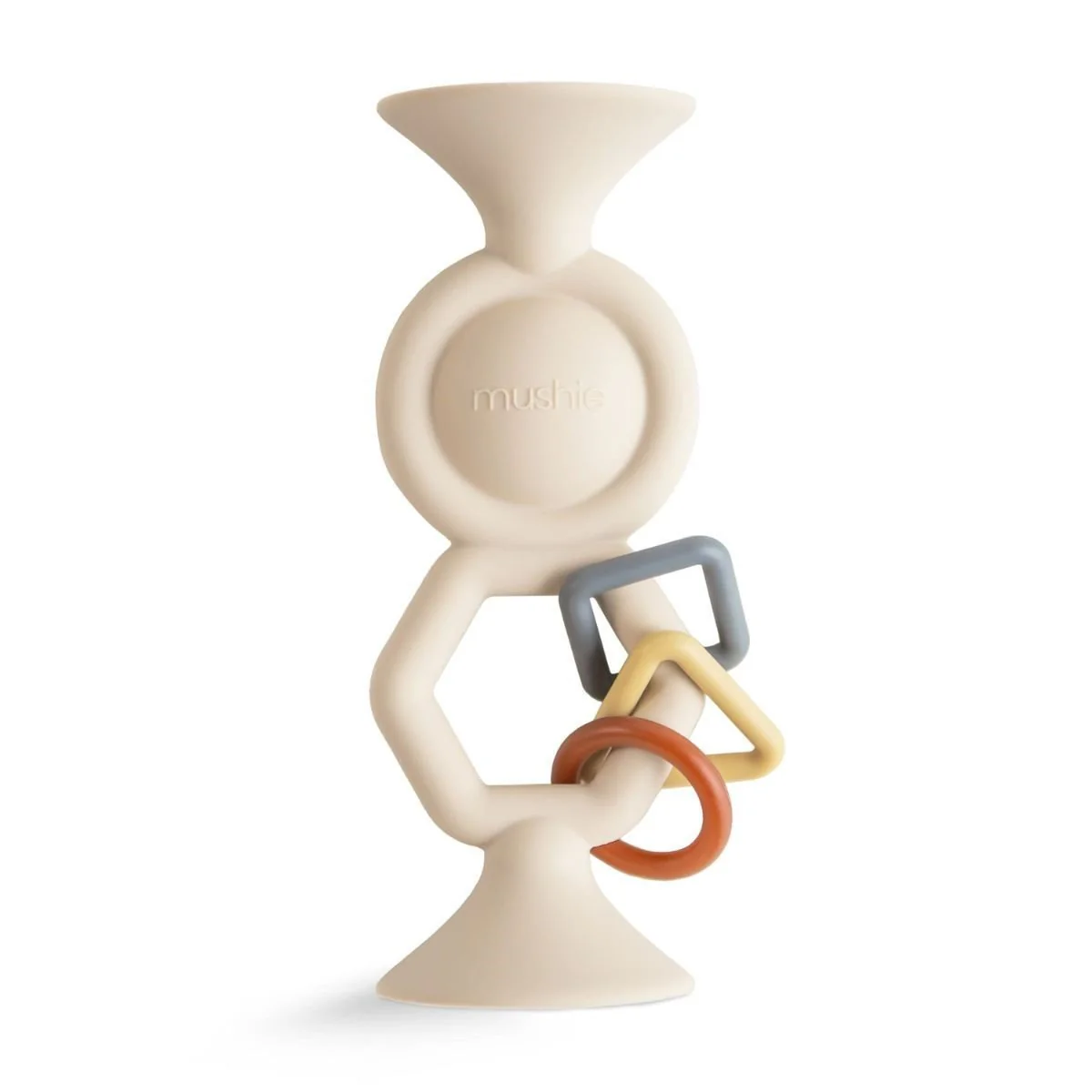 Mushie Zuignap Speeltje Beige 14,5Cm