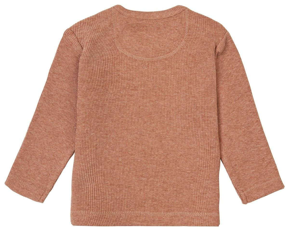 Noppies Baby Shirt Natal Cafe Au Lait Melange - Image 2