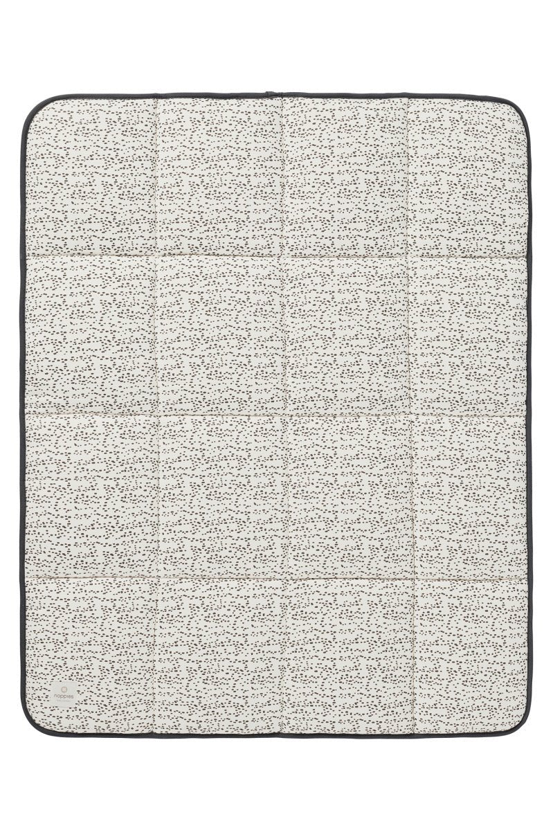 Noppies Fancy Dot jersey boxkleed omkeerbaar Forged Iron 100x135cm - Image 2